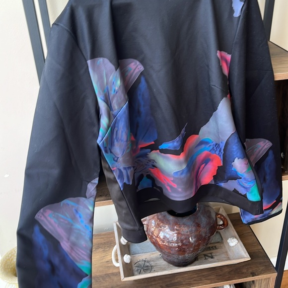 Nancy Zhang amazing long sleeve top beautiful colors extra large new - Picture 2 of 4